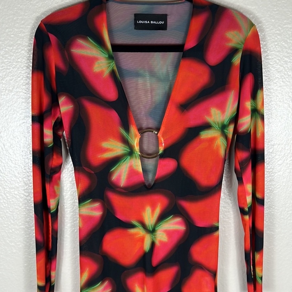 Louisa Ballou Helios Aura Print Dress - Picture 5 of 5